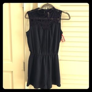 Pretty Navy Blue Dress